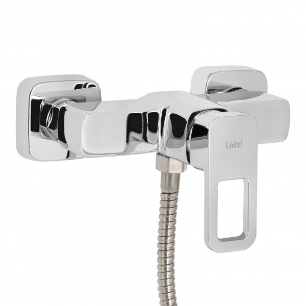 Змішувач для душу Lidz Wawel 010 (з душовим гарнітуром) (k40) LDWAW010CRM45390 Chrome