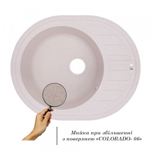 Кухонна мийка Lidz 620x500/200 COL-06 (LIDZCOL06620500200)