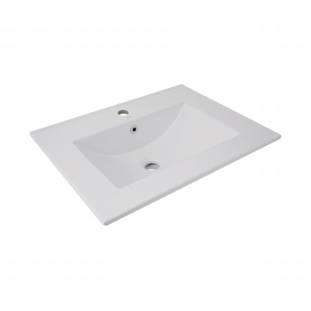 Раковина Qtap Albatross 620х460х180 White без донного клапана QT01113060CW1