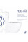 Унітаз підлоговий Qtap Grand Ultra Quiet безобідковий з сидінням Soft-close WHITE QT26228301W