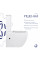 Унітаз-компакт Qtap Robin Ultra Quiet безободковий з сидінням Soft-close QT13226089AW