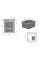 Мийка для кухні інтегрована Lidz Handmade H4050 (LDH4050BRU39258) Brushed Steel 3,0/1,0 мм
