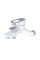 Змішувач для ванни Lidz Latwa 006 (з душовим гарнітуром) (k35) LDLAT006WHI45424 White