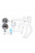 Кухонна мийка з додатковою чашею Lidz 780x495/200 BLA-03 (LIDZBLA03780495200)