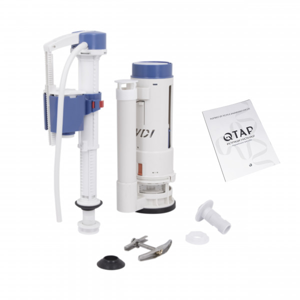 Унітаз-моноблок підлоговий Qtap Swan Ultra Quiet безобідковий з сидінням Soft-close WHITE QT16226080AW