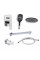 Комплект Qtap Stenava:Смеситель QTST6245102DC+Душ. набор(QTHLA107CRM45948+QTRUC125CRM45956+QTTRU120CRM45928+QTCRMA030+QTCRMB030+QTHADPVC160C)