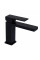 Змішувач для раковини Qtap Gemini QTGEM270BLM45674 Black Matt