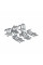 Мойка для кухни интегрированная Lidz Handmade H7849R крыло справа (LDH7849BRUR45591) Brushed Steel 3,0/1,0 мм