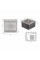 Мийка для кухні інтегрована Lidz Handmade H5050 (LDH5050BRU35375) Brushed Steel 3,0/1,0 мм