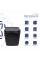 Унітаз підвісний Qtap Tern New Ultra Quiet безобідковий з сидінням Soft-close MATT BLACK QT17332303ASMB