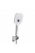 Змішувач для ванни Qtap Gemini (з душовим гарнітуром) QTGEM259CRW45683 Chrome/White