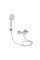 Змішувач для душу Lidz Aria 010 (з душовим гарнітуром) (k35) LDARI010NKS43361 Nickel