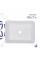 Комплект Qtap Tern: Раковина накладна прамокутна 480х370х135 мм White + Донний клапан PU02