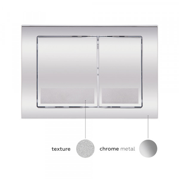 Готове рішення Qtap для ванної кімнати: підвісний унітаз Tern Rimless 490x340x350 + комплект інсталяції Nest 4 в 1 (квадратна клавіша Chrome)