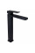 Смеситель для раковины Qtap Gemini высокий QTGEM269BLM45678 Black Matt