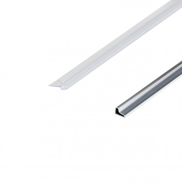 Душова кабіна Qtap Capricorn CRM1018RC6 100х80 см, скло Clear 6 мм, CalcLess, без піддона