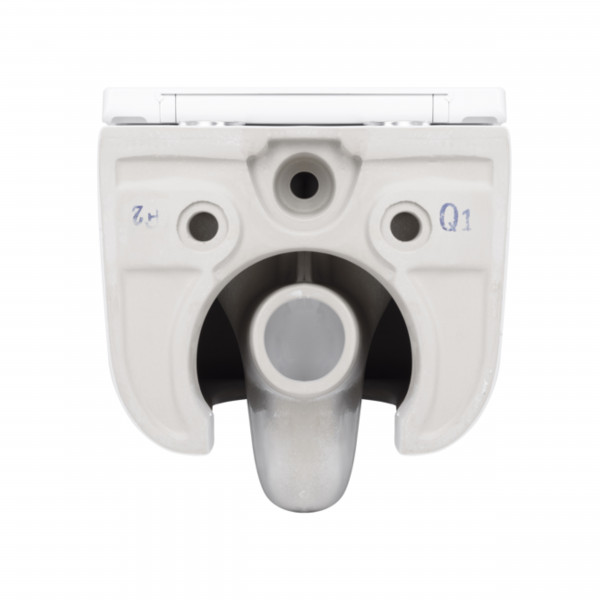 Унітаз підвісний Qtap Taurus безободковий з сидінням Soft-close QT2433084EUQW