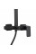 Душевая система для кабины Qtap Capricorn на три потребителя (с изливом) 53103KNB Black Matt