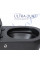 Унітаз підвісний Qtap Scorpio Ultra Quiet безобідковий з сидінням Soft-close MATT BLACK QT14332380AMB
