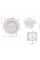 Кухонна мийка Lidz D510/200 WHI-01 (LIDZWHI01D510200)