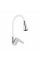 Змішувач для кухні Lidz Tani 008F3 з гнучким виливом (k40) LDTAN008F3WCR37037 White / Chrome
