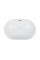 Раковина Qtap Leo 590x400x170 White з донним клапаном QT11114028W