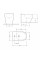 Біде підлогове Qtap Robin 560x355x410 White QT13441381W