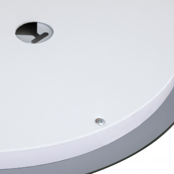 Дзеркало Qtap Mideya 500х700 з LED-підсвічуванням Touch, з антизапотіванням, димером, рег. яскравості QT2078NCR5070W