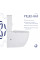 Унітаз підлоговий Qtap Robin New Ultra Quiet безобідковий з сидінням Soft-close WHITE QT13226083AW