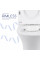 Унітаз-компакт Qtap Presto безобідковий з сідінням Soft-close QT24221217AW