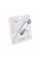 Лійка для гігієнічного душу Qtap Rucni округла QTCRMA021 Chrome/Grey