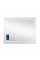 Зеркало Qtap Mideya (DC-F614) 1000х800 с LED-подсветкой Touch, с антизапотеванием, диммером, рег. яркости QT2078F614W