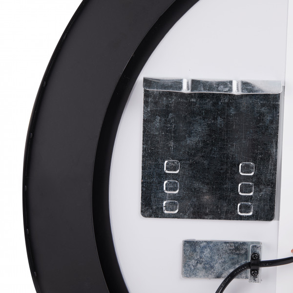 Зеркало Qtap Robin R600 с LED-подсветкой Touch, с антизапотеванием, с диммером, рег. темп. цвета (3000-6500K) QT13786501B