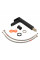 Смеситель для раковины Qtap Lipno высокий QTLIPNO1023H101CB Black Matt