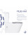 Унітаз підлоговий Qtap Freedom інклюзивний Rimless безобідковий з сидінням Soft-close WHITE QT22226098W
