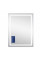 Зеркало Qtap Mideya (DC-F937) 600х800 с LED-подсветкой Touch, с антизапотеванием, диммером, рег. яркости QT2078F937W