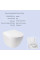 Готове рішення Qtap для ванної кімнати: підвісний унітаз Jay Rimless 520х360х320 + комплект інсталяції Nest 4 в 1 (лінійна клавіша White)