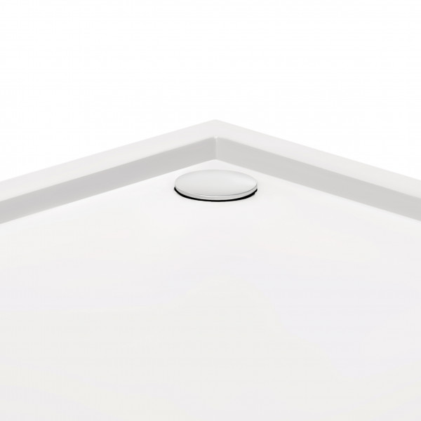 Душовий піддон Qtap Tern 301112 100x100x12 см + сифон