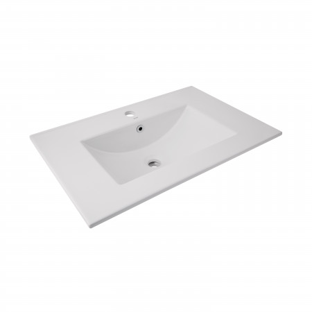 Раковина Qtap Albatross 720x460x180 White без донного клапана QT01113070CW