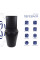 Унітаз підлоговий Qtap Scorpio Ultra Quiet безобідковий з сидінням Soft-close MATT BLACK QT14226088AMB
