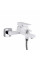 Змішувач для ванни Qtap Gemini (з душовим гарнітуром) QTGEM259CRW45683 Chrome/White