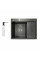 Мийка для кухні інтегрована Lidz Handmade H6350BR крило праворуч (LDH6350BRPVD45590) Brushed Black PVD 3,0/1,0 мм