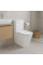 Унітаз-компакт Qtap Crow безобідковий з сідінням Soft-close QT05222170W