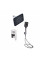 Комплект для душа Qtap Stenava Chrome: Смеситель QTST6245102DC + Лейки (QTRUC125CRM45954,QTHLA107CRM45784) + Шланг QTHADPVC200C + QTCRMBH130
