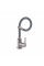 Смеситель для кухни Brinex Pure 015F3 с гибким изливом   Nickel/Grey BRIPUR015F3NKG