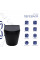 Унітаз підвісний Qtap Scorpio Ultra Quiet безобідковий з сидінням Soft-close MATT BLACK QT14332380AMB