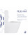 Унітаз-компакт Qtap Scorpio безободковий Ultra Quiet з сидінням Soft-close QT14222125AUQW