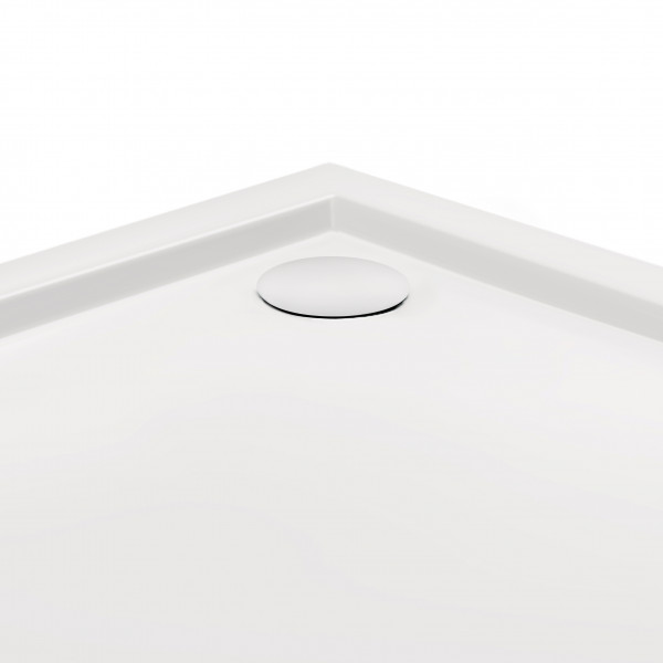 Душовий піддон Qtap Robin 301112 100x100x12 см + сифон