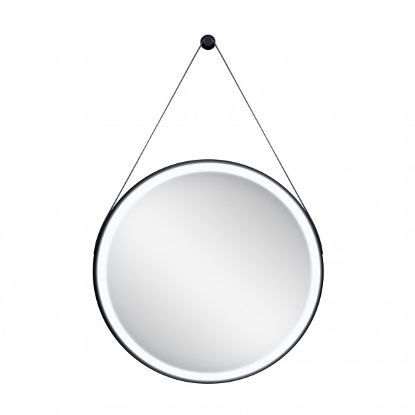 Зеркало Qtap Robin R600 с LED-подсветкой, на ремне QT13786502B