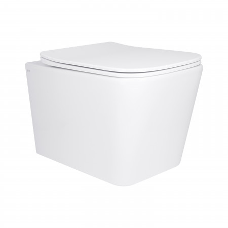 Унитаз подвесной Qtap Tern Ultra Quiet с сиденьем с сиденьем Soft-Close WHITE QT17332303AW